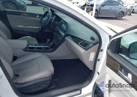 2016 Hyundai Sonata Hybrid/Limited из США, поврежденный, VIN KMHE34L10GA030401